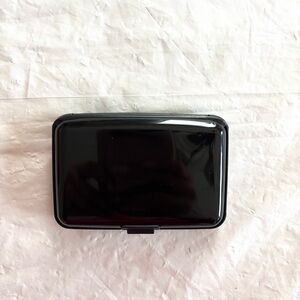 NWT RDIF Wallet CC Card Holder Glossy Black Case